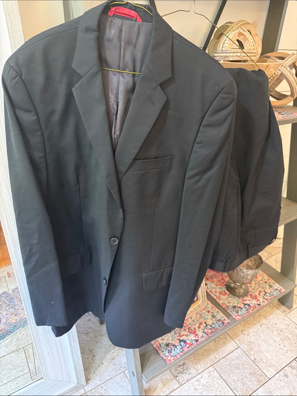 Alfani Black Men's Two-Button Suit Jacket